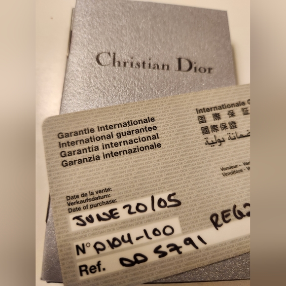 Vintage Christian Dior ladies monogram watch - Picture 7 of 7